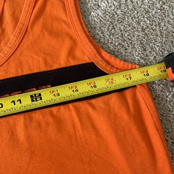 Harley/Davidson orange tanktop Large - Picture 5 of 7